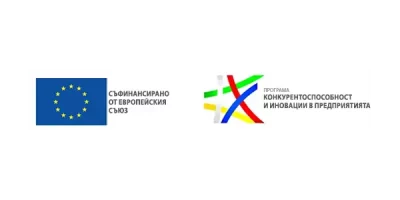 логота на програми за 'Съфинансирано от Европейския съюз ' и 'конкурентоспособност и иновации в предприятията'